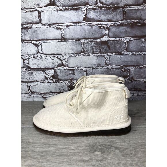 UGG Neumel Natural White Ankle Lace Up Chukka Boots Men’s Sz 7M US/40EU 1117613 main image 15